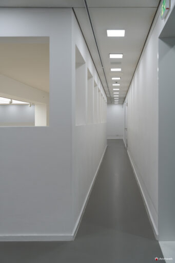 Deutsche Architekturmuseum (DAM). Museo Tedesco di Architettura a Francoforte sul Meno. Progetto Oswald Mathias Ungers.