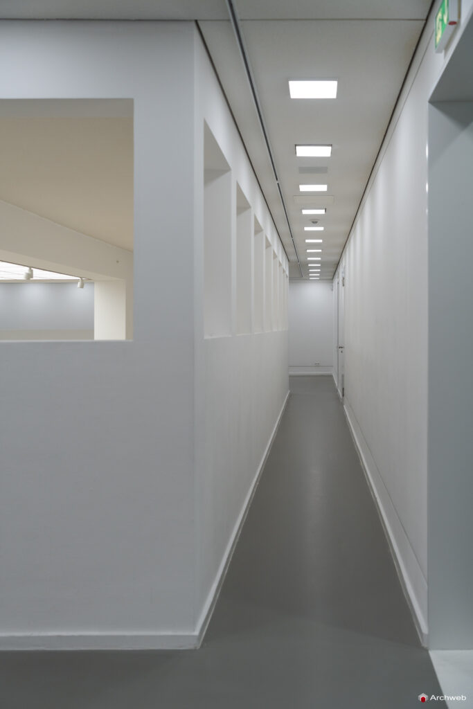 Deutsche Architekturmuseum (DAM). Museo Tedesco di Architettura a Francoforte sul Meno. Progetto Oswald Mathias Ungers.