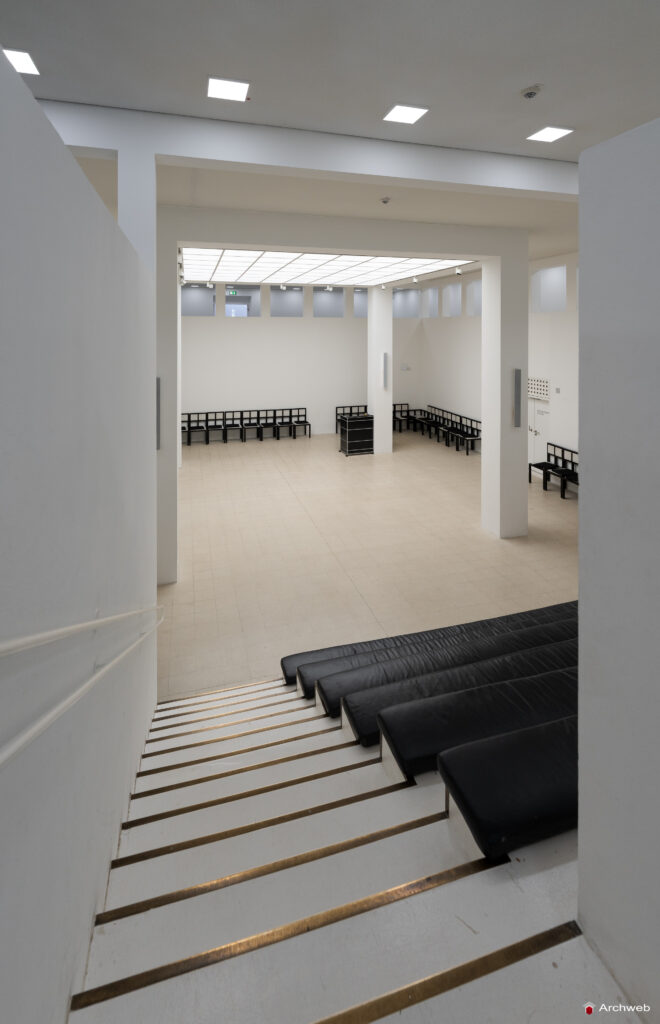 Deutsche Architekturmuseum (DAM). Museo Tedesco di Architettura a Francoforte sul Meno. Progetto Oswald Mathias Ungers.