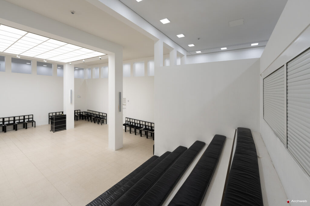 Deutsche Architekturmuseum (DAM). Museo Tedesco di Architettura a Francoforte sul Meno. Progetto Oswald Mathias Ungers.