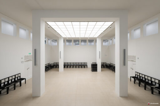 Deutsche Architekturmuseum (DAM). Museo Tedesco di Architettura a Francoforte sul Meno. Progetto Oswald Mathias Ungers.