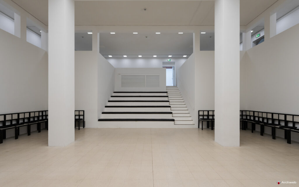 Deutsche Architekturmuseum (DAM). Museo Tedesco di Architettura a Francoforte sul Meno. Progetto Oswald Mathias Ungers.