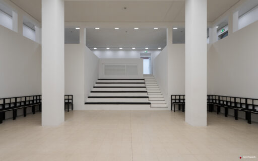 Deutsche Architekturmuseum (DAM). Museo Tedesco di Architettura a Francoforte sul Meno. Progetto Oswald Mathias Ungers.