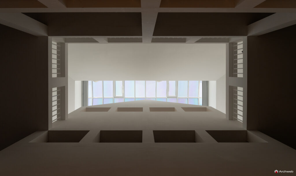 Deutsche Architekturmuseum (DAM). Museo Tedesco di Architettura a Francoforte sul Meno. Progetto Oswald Mathias Ungers.