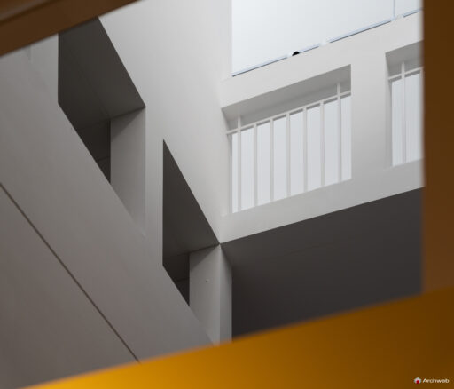 Deutsche Architekturmuseum (DAM). Museo Tedesco di Architettura a Francoforte sul Meno. Progetto Oswald Mathias Ungers.