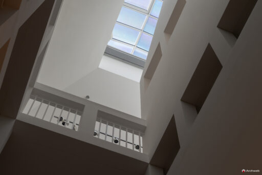 Deutsche Architekturmuseum (DAM). Museo Tedesco di Architettura a Francoforte sul Meno. Progetto Oswald Mathias Ungers.