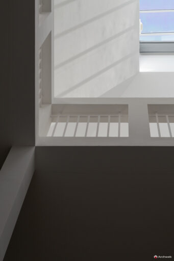 Deutsche Architekturmuseum (DAM). Museo Tedesco di Architettura a Francoforte sul Meno. Progetto Oswald Mathias Ungers.