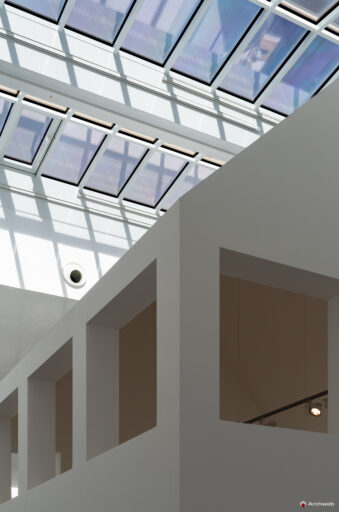Deutsche Architekturmuseum (DAM). Museo Tedesco di Architettura a Francoforte sul Meno. Progetto Oswald Mathias Ungers.