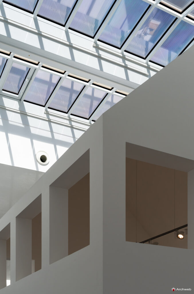Deutsche Architekturmuseum (DAM). Museo Tedesco di Architettura a Francoforte sul Meno. Progetto Oswald Mathias Ungers.