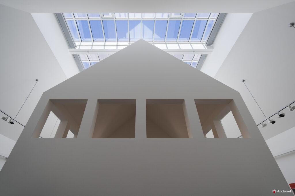 Deutsche Architekturmuseum (DAM). Museo Tedesco di Architettura a Francoforte sul Meno. Progetto Oswald Mathias Ungers.