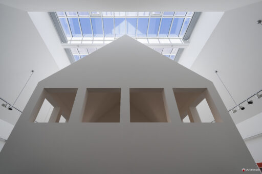 Deutsche Architekturmuseum (DAM). Museo Tedesco di Architettura a Francoforte sul Meno. Progetto Oswald Mathias Ungers.