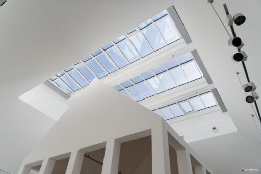 Deutsche Architekturmuseum (DAM). Museo Tedesco di Architettura a Francoforte sul Meno. Progetto Oswald Mathias Ungers.