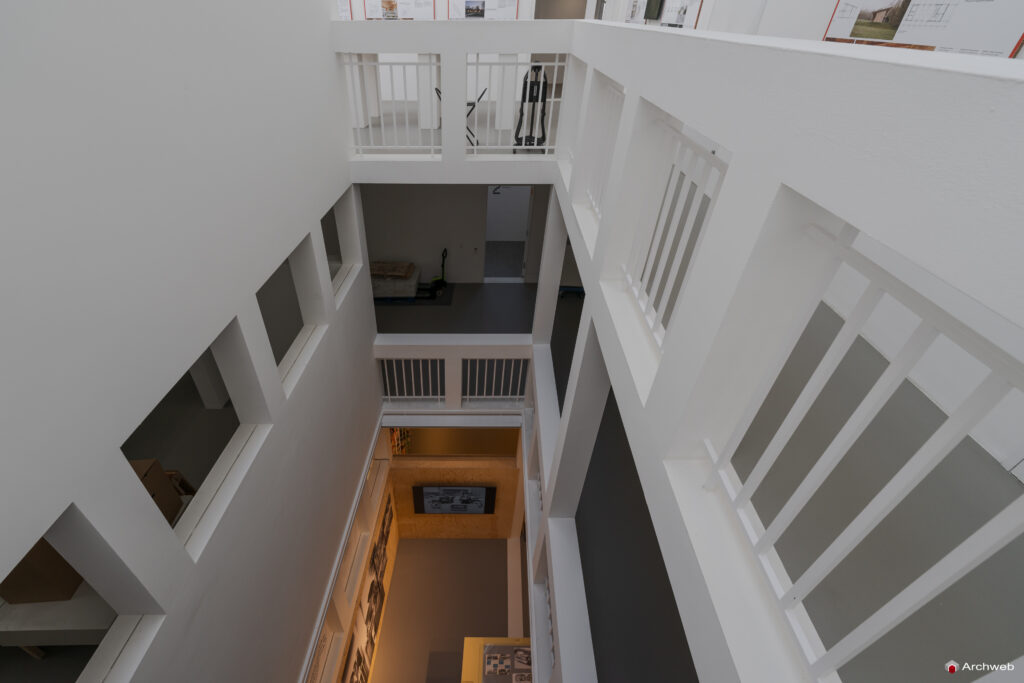 Deutsche Architekturmuseum (DAM). Museo Tedesco di Architettura a Francoforte sul Meno. Progetto Oswald Mathias Ungers.