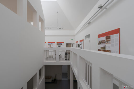 Deutsche Architekturmuseum (DAM). Museo Tedesco di Architettura a Francoforte sul Meno. Progetto Oswald Mathias Ungers.