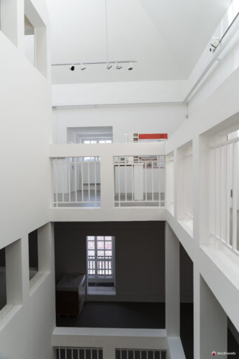 Deutsche Architekturmuseum (DAM). Museo Tedesco di Architettura a Francoforte sul Meno. Progetto Oswald Mathias Ungers.