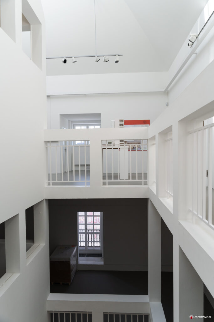 Deutsche Architekturmuseum (DAM). Museo Tedesco di Architettura a Francoforte sul Meno. Progetto Oswald Mathias Ungers.