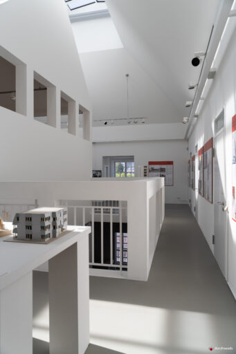 Deutsche Architekturmuseum (DAM). Museo Tedesco di Architettura a Francoforte sul Meno. Progetto Oswald Mathias Ungers.