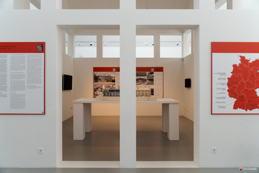 Deutsche Architekturmuseum (DAM). Museo Tedesco di Architettura a Francoforte sul Meno. Progetto Oswald Mathias Ungers.