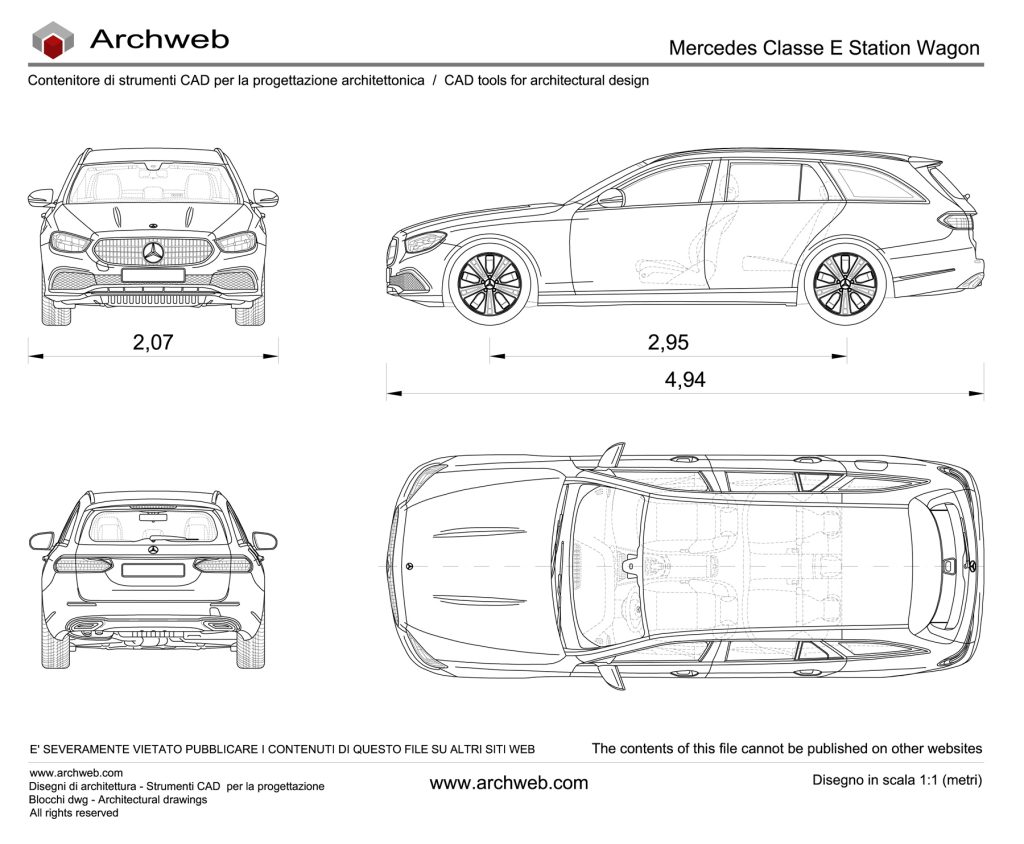Mercedes classe E station wagon