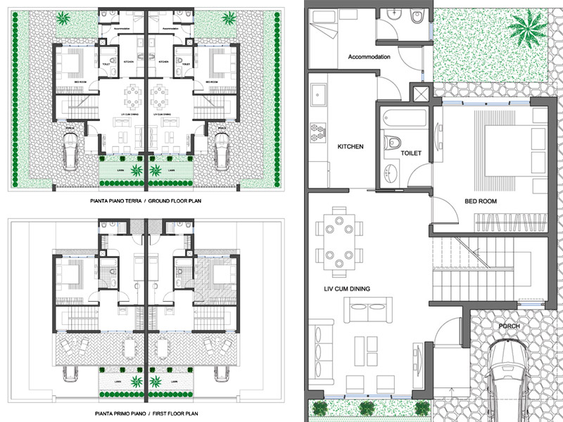 Casa bifamiliare 9 dwg