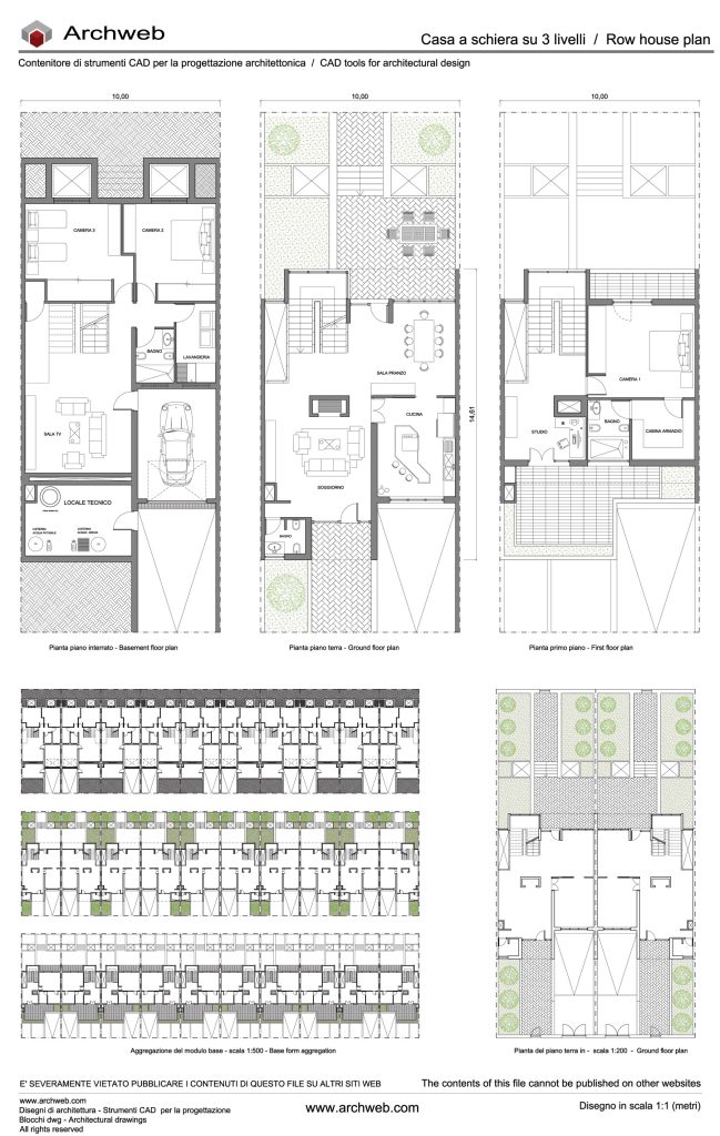 Case a schiera 31 dwg