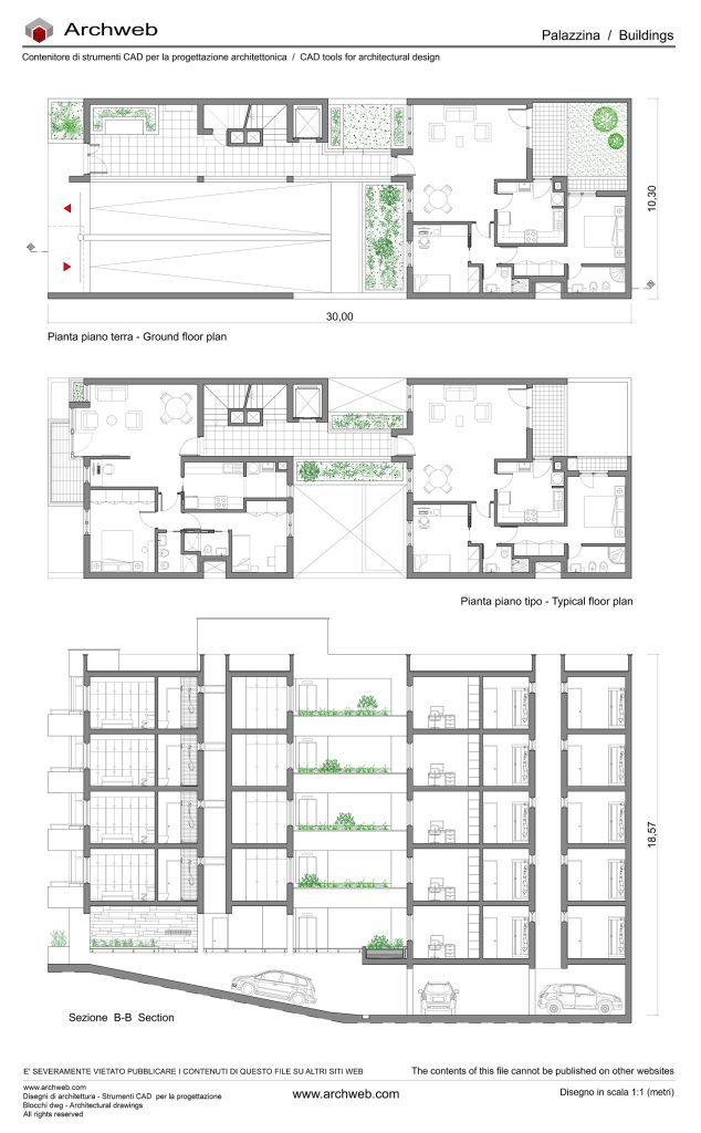 Palazzina residenziale 02 dwg