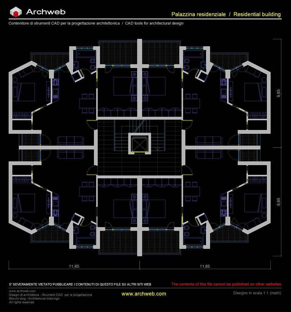 Pianta palazzina dwg 07