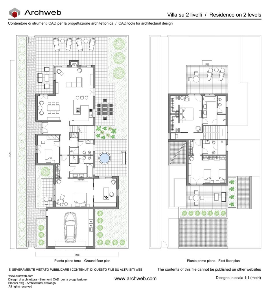 Schema-progetto villa 03 dwg