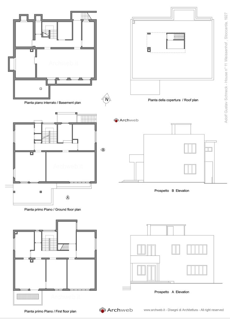 Schneck weissenhof house-11 dwg