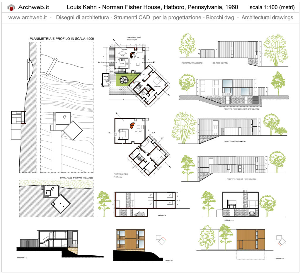 Norman Fisher house dwg 2D