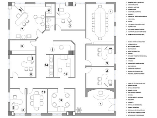 Schema ufficio 29 dwg