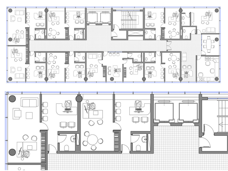 Schema ufficio Archweb dwg 32