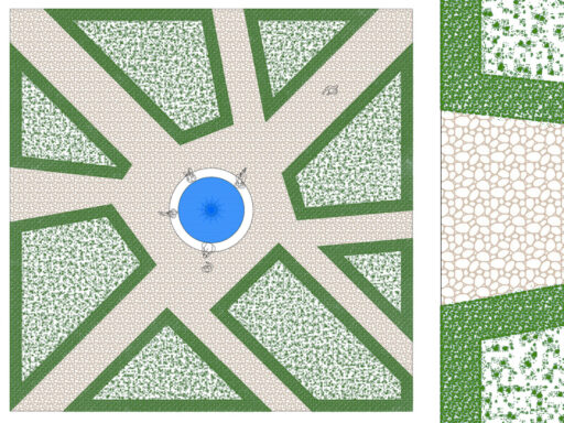 Giardino pubblico 15 dwg