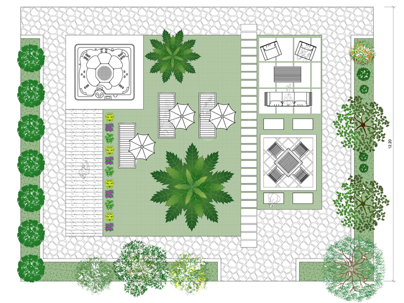 Giardino privato 02 dwg