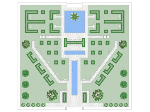 Giardino contemporaneo 05 dwg