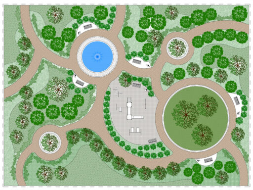Giardino pubblico 14 dwg.