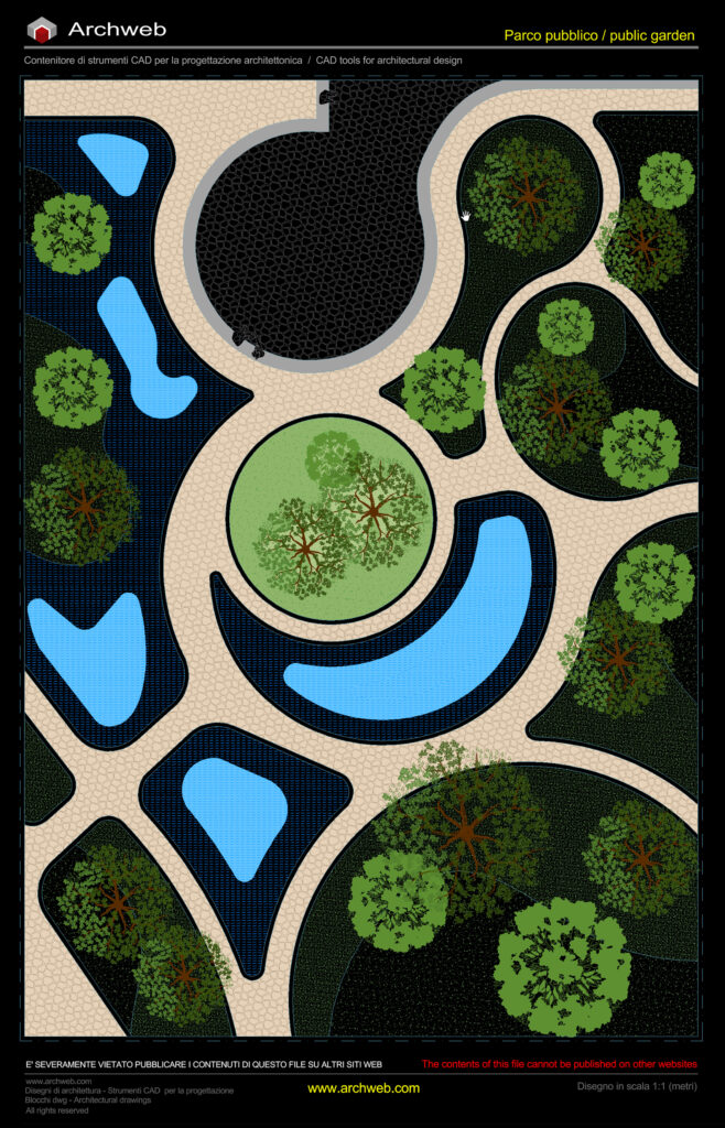 Parco pubblico 11 dwg Archweb