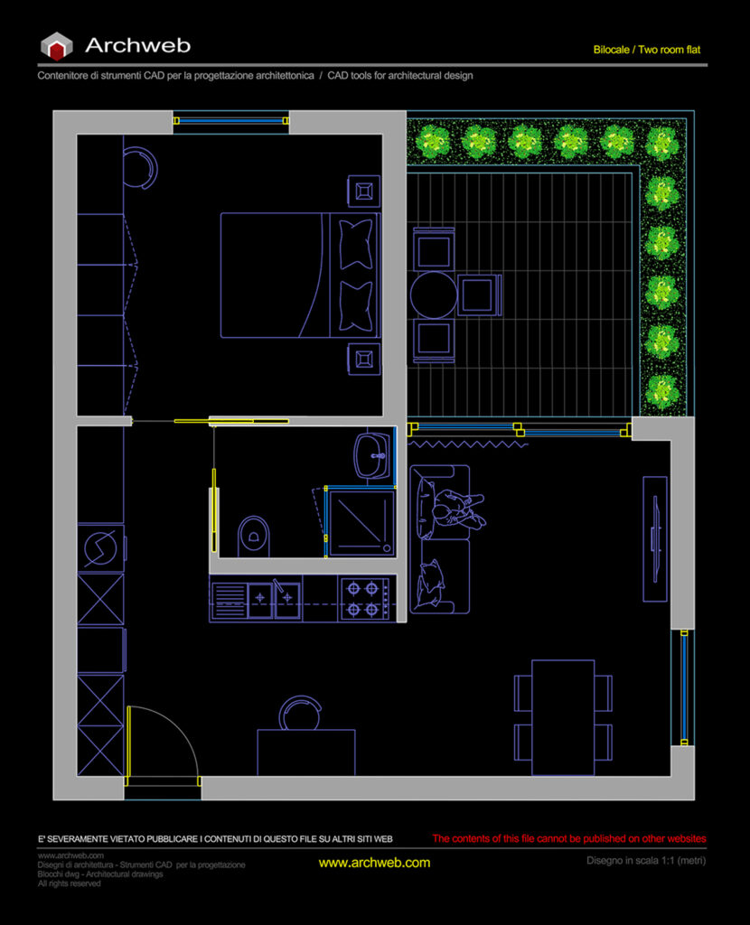 Bilocale 20 dwg Archweb