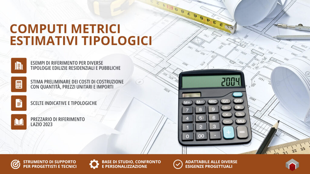 Computi metrici estimativi e tipologici