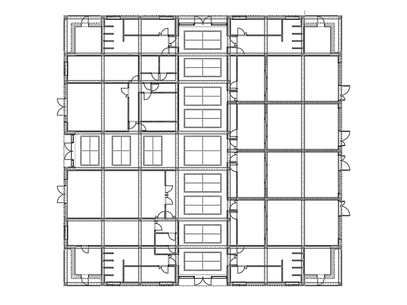 Computo tipologico Edificio scolastico Tipo 1