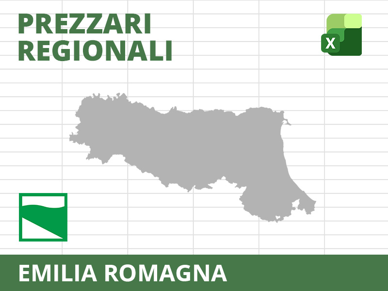 Prezzari Emilia Romagna in formato Excel