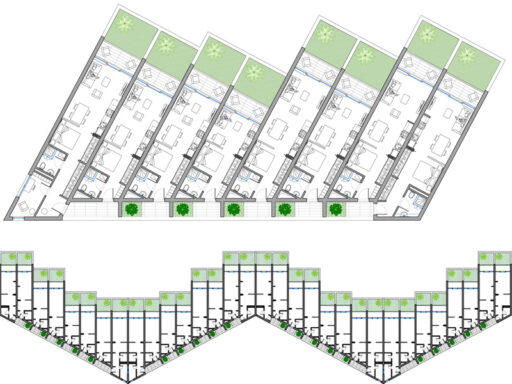 Residenze a schiera 01 dwg Archweb