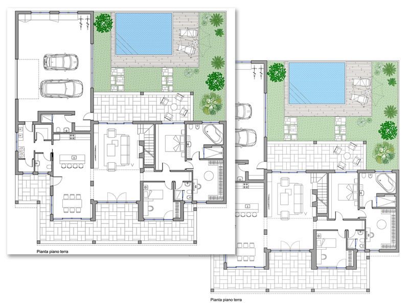 Casa unifamiliare 23 dwg Archweb