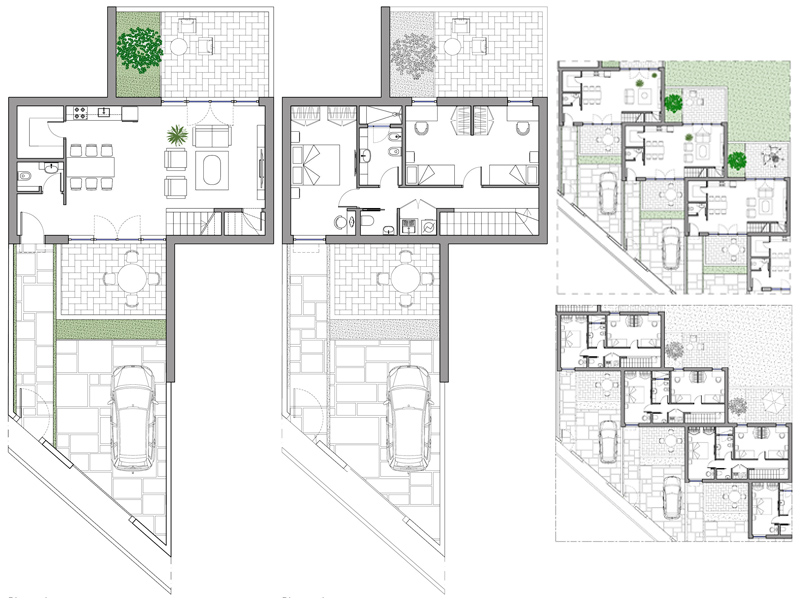 Case a schiera 65 dwg Archweb