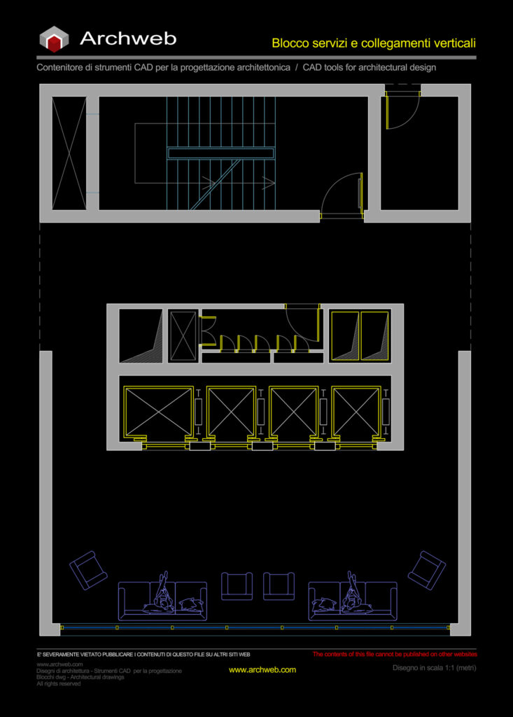 Collegamenti verticali 20 dwg Archweb