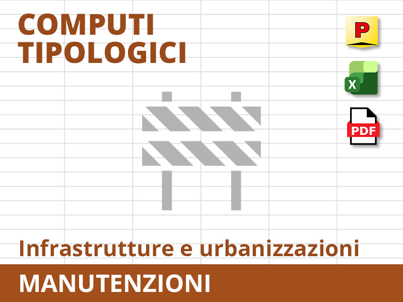 Infrastrutture e urbanizzazioni - manutenzioni